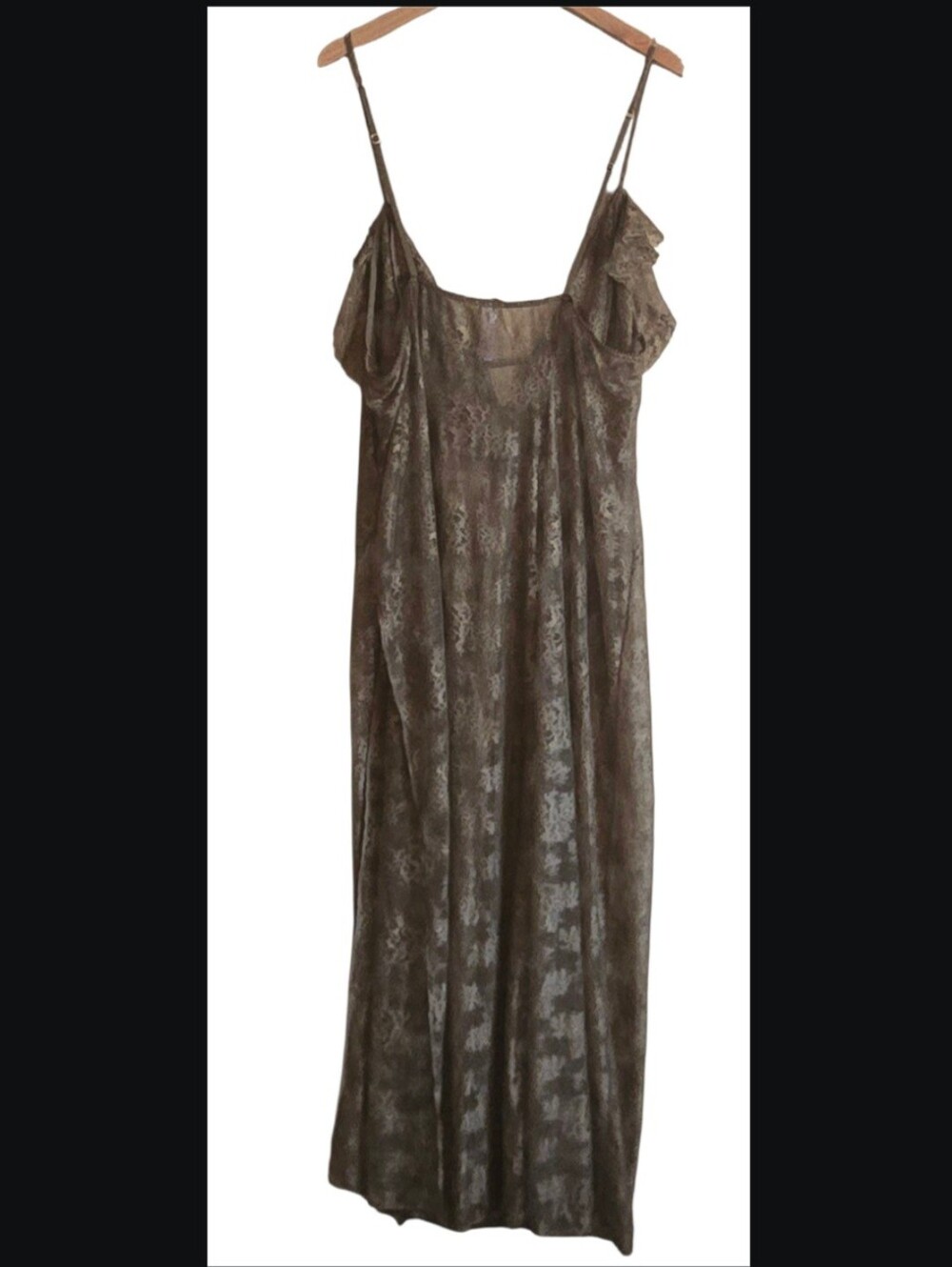 Savage X Fenty Chantilly Cascade Lace Slip Dress - Picture 2 of 6